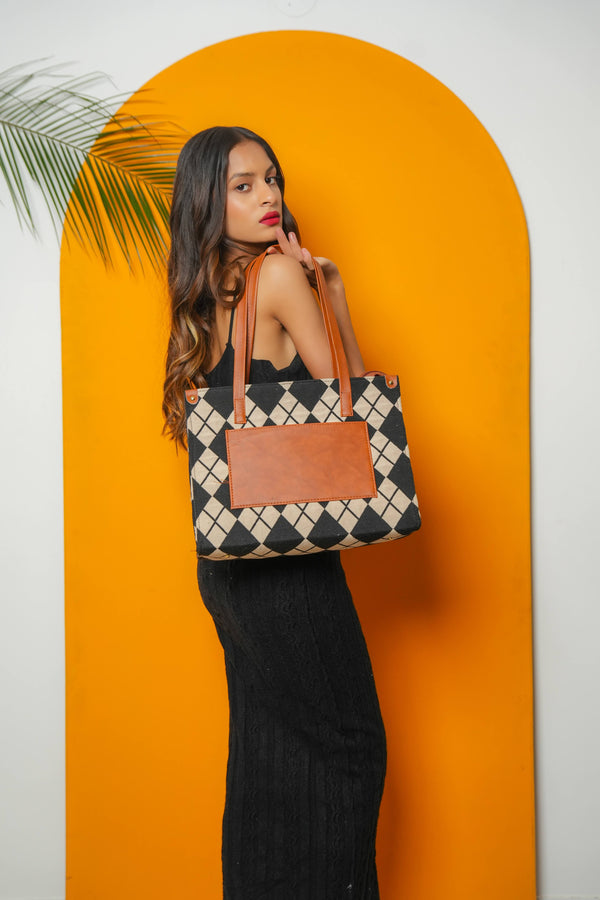 Regal Jacquard Tote