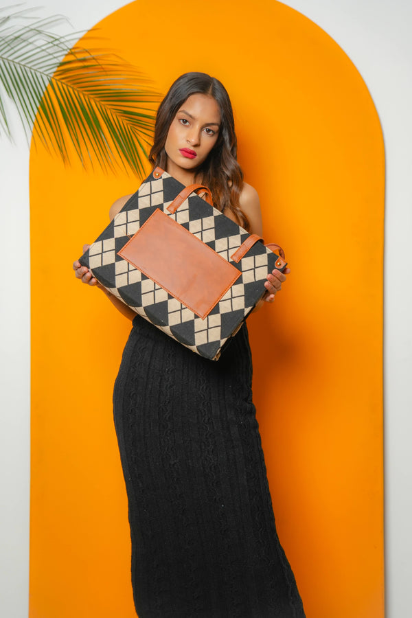 Regal Jacquard Tote